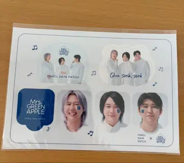 Mrs. GREEN APPLE FANCL SKIN PATCH 스티커