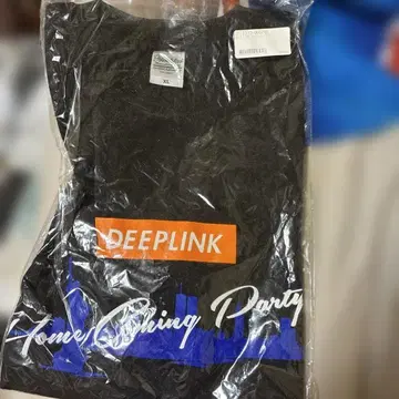 DEEPLINK Home Coming Party 티셔츠 블랙 XL