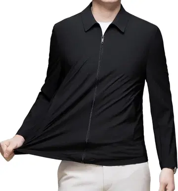 냉감 자켓 남성용 테일러드 자켓 비즈니스 블루종 UV 3XL