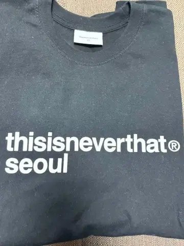 thisisneverthat T셔츠 블랙 L 사이즈