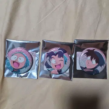 닌타마 란타로 캔뱃지 3종 세트