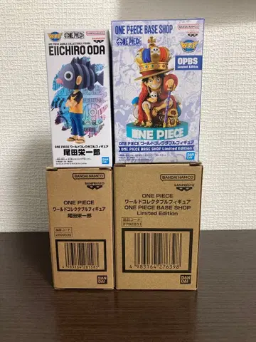 ONE PIECE BASE SHOP 월드 컬렉터블 피규어 2세트