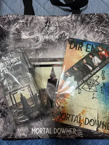 DIR EN GREY MORTAL DOWNER VIP/SS 공통 혜택 기념품