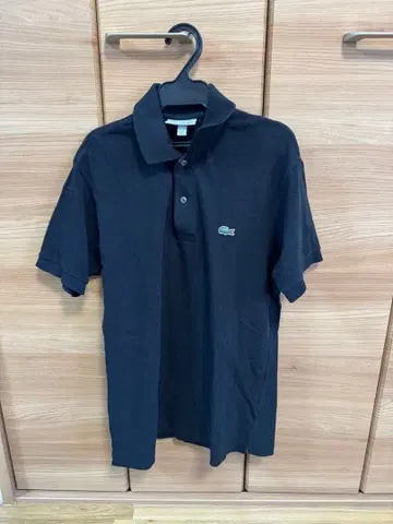 LACOSTE 라코스테 피케 셔츠 블랙 S