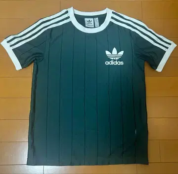 adidas 아디다스 반팔 T셔츠 그린 스트라이프