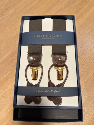 ALBERT THURSTON 서스펜더 브라운