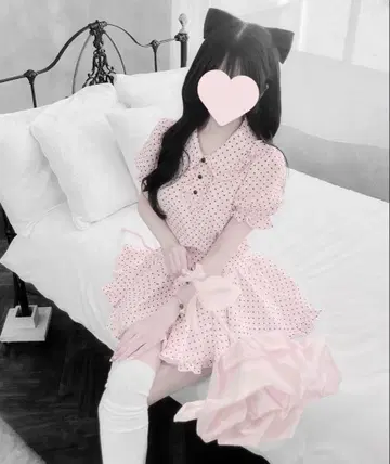 miko heart fluffy blouse