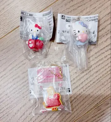 산리오 키링 간호사 간식