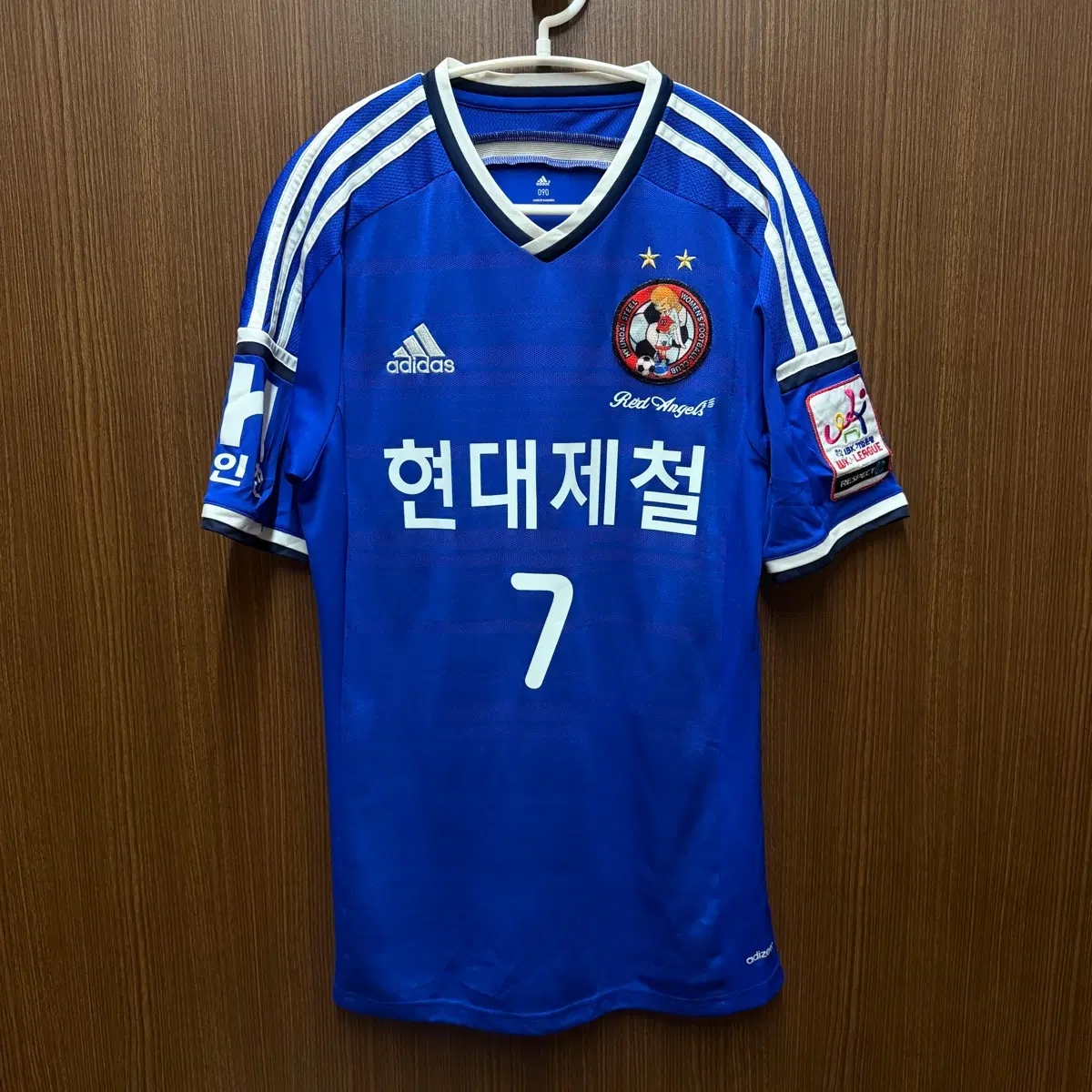여자축구 인천현대제철 레드엔젤스 신지혜 유니폼 90