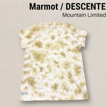 새상품급 Marmot 타이다이 티셔츠 L 반팔 티셔츠 마모트 데상트