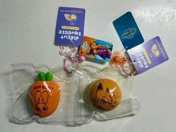 Zootopia 쥬토피아 다이컷 스퀴즈 키링 2종 세트