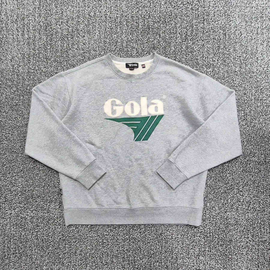 빈티지9. 골라(Gola) 클래식 빅 로고 맨투맨 스웨트셔츠 그레이