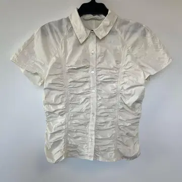 ZARA 셔링 셔츠 XS