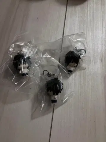 DEATH NOTE L 피규어 키링 3개 세트