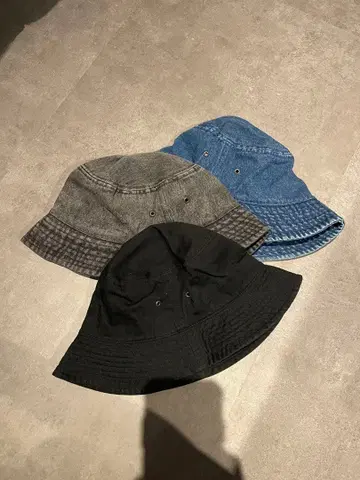 newhattan 버킷햇 L/XL 새상품급 3종 세트