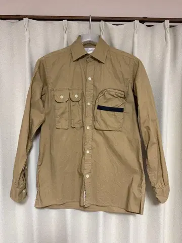 Mountain Research G.P.2+1 셔츠 베이지 S