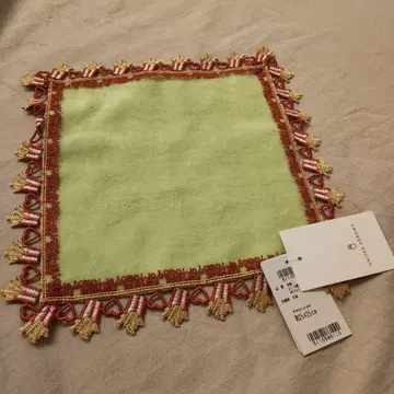 UNITED ARROWS 긴자와 레이스 감자 타월 손수건 약 25 x 25cm