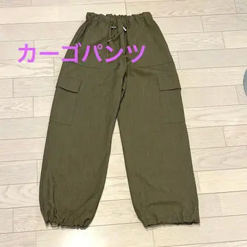 여성용 여름용 카고 팬츠 M