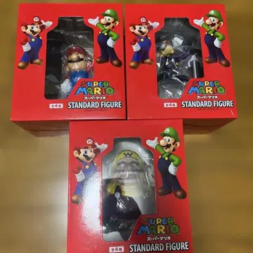 Standard Figure 3종 세트 슈퍼 마리오 피규어