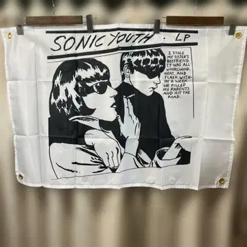 소닉 유스 SONICyouth/goo 폴리에스테르 태피스트리 60 x 90cm
