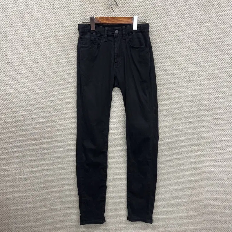 유니클로 스판 블랙진 데님 청바지 XS D09383
