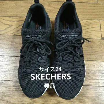 SKECHERS BOBS 스니커즈 블랙 24cm