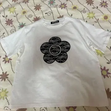 마리콴트 T셔츠 화이트