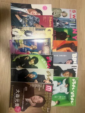 Mrs. GREEN APPLE 잡지 묶음 판매 26권