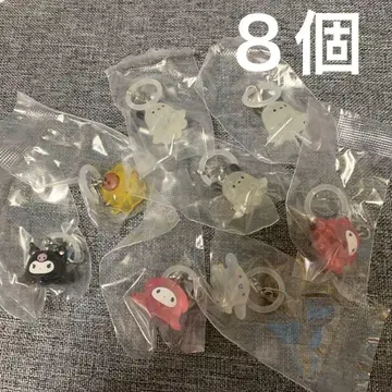새상품 산리오 변신 문어 메지루시 액세서리 8개