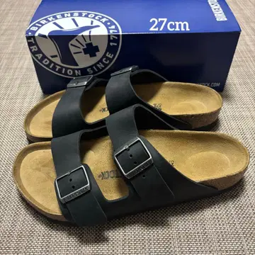 [BIRKENSTOCK]아리조나 오일드 레더 블랙