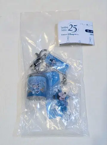 디즈니씨 25주년 캡슐 토이 키체인 스파클링 쥬빌리