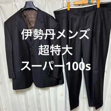 이세탄 남성용 초특대형 수트 일본제 슈퍼100s