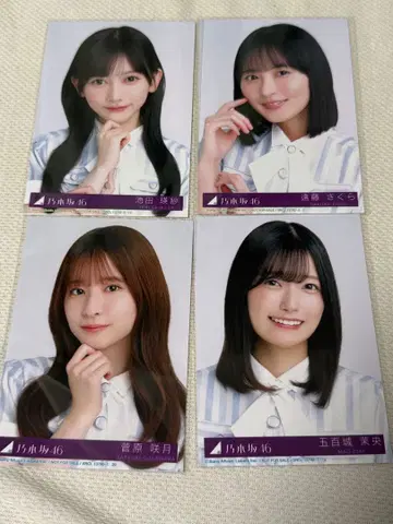 노기자카46 시비니 오보즈 42nd 브로마이드 18장 세트
