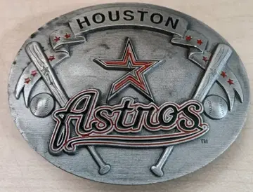 레어 Houston Astros 벨트 버클 한정품