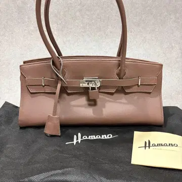 HAMANO 하마노 미 티어 핸드백 황실 납품 베이지