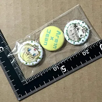 진격의 거인 알민 쟝 캔뱃지 세트