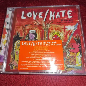 새상품 LOVE/HATE / Blackout In The Red Room