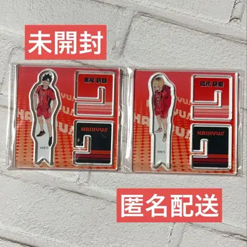 하이큐 아크릴X피규어 쿠로오 테츠로 코즈메 켄마 팬파크