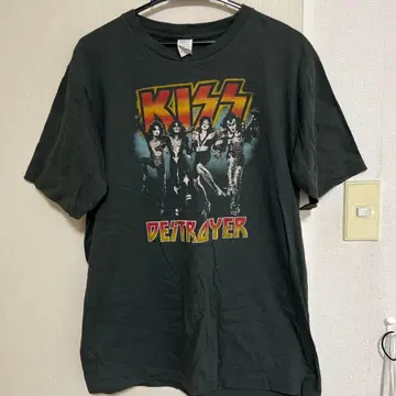 KISS DESTROYER T셔츠 XL 사이즈 Vintage 밴드T