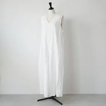 NARU 썸머 데님 와이드 살로펫 화이트