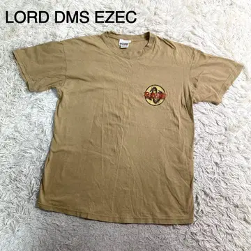 LORD DMS EZEC anvil 베이지 컬러 프린트 T셔츠