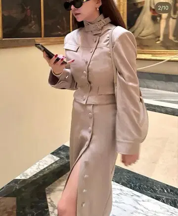 mavi moon 베이지 셋업