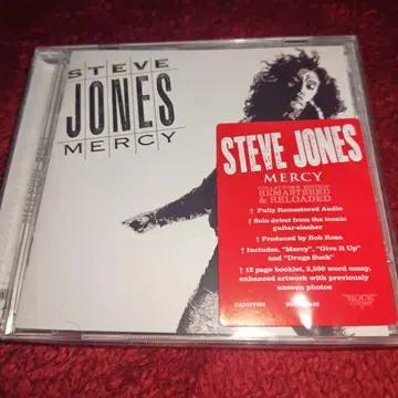 새상품 STEVE JONES / MERCY 리마스터 CD