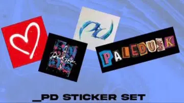 Paledusk PD STICKER SET 스티커