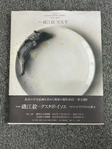 이소에 쓰요시 사실주의 연구 화집 오비 포함 구스타보 이소에