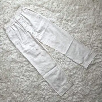 마가렛호웰 캐주얼 팬츠 [1] 린넨 혼방 스트레이트 팬츠 화이트