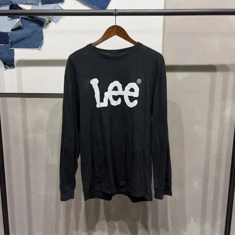 (105) LEE 스트릿 빅 프린팅 긴팔 티