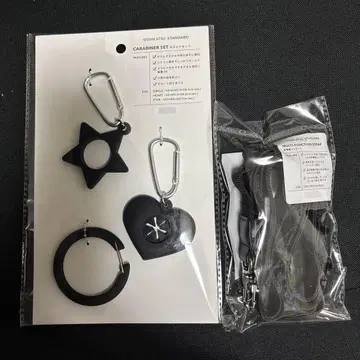 카라비너 세트 다기능 스트랩 블랙 쓰리코인즈 쓰리코 3COINS