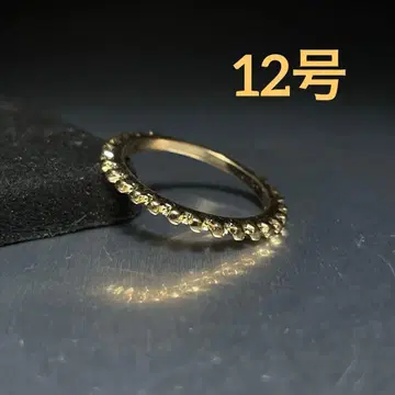 빈티지 패션반지 골드 12호 톱니 기어 반지