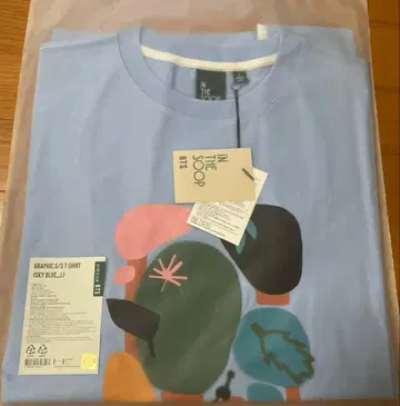 BTS GRAPHIC S/S T-SHIRT SKY BLUE L